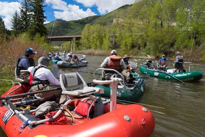 Guide Service for Float Fly Fishing Trip with Vail Valley Anglers in Vail, CO