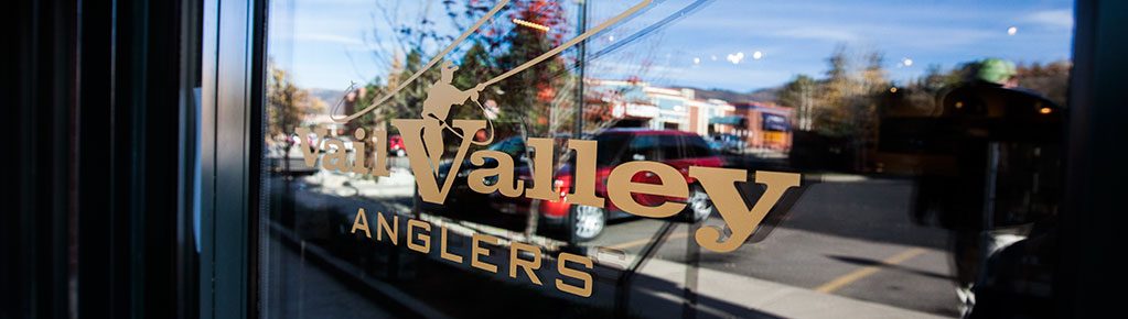 Vail Valley Anglers window decal