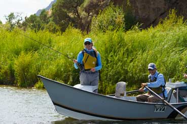 Vail Valley Anglers Guided Fly Fishing 3/4 Day Float Trips in Vail, Colorado.
