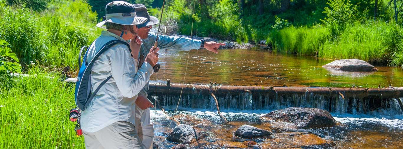 Guided Three Quarter Day Wade Fly Fishing Trip with Vail Valley Anglers in Vail, Colorado