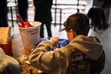 Vail Valley Anglers Beginner Tying Class in Vail, Colorado.