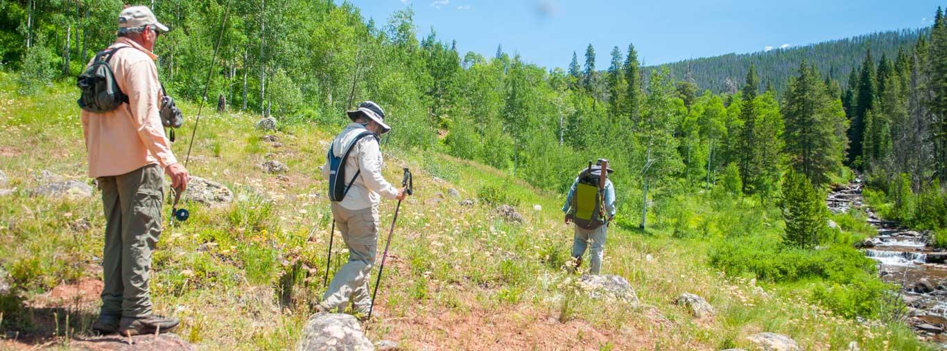 Guided Hike and Fly Fishing Trip with Vail Valley Anglers in Vail, Colorado