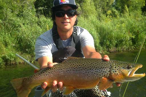 Vail Valley Anglers Float Fly Fishing Catch in Vail, Colorado