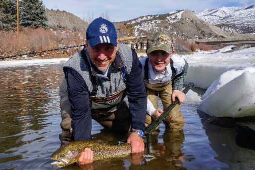 Vail Valley Anglers Wade Fly Fishing Catch in Vail, Colorado