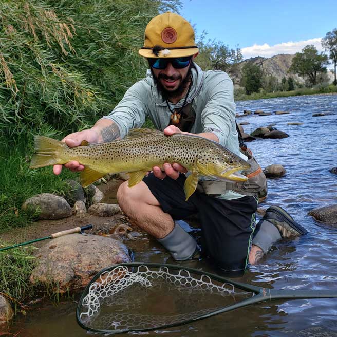 Hunter Burnham, E-Commerce & Customer Service Manager, Vail Valley Anglers Wade Guide